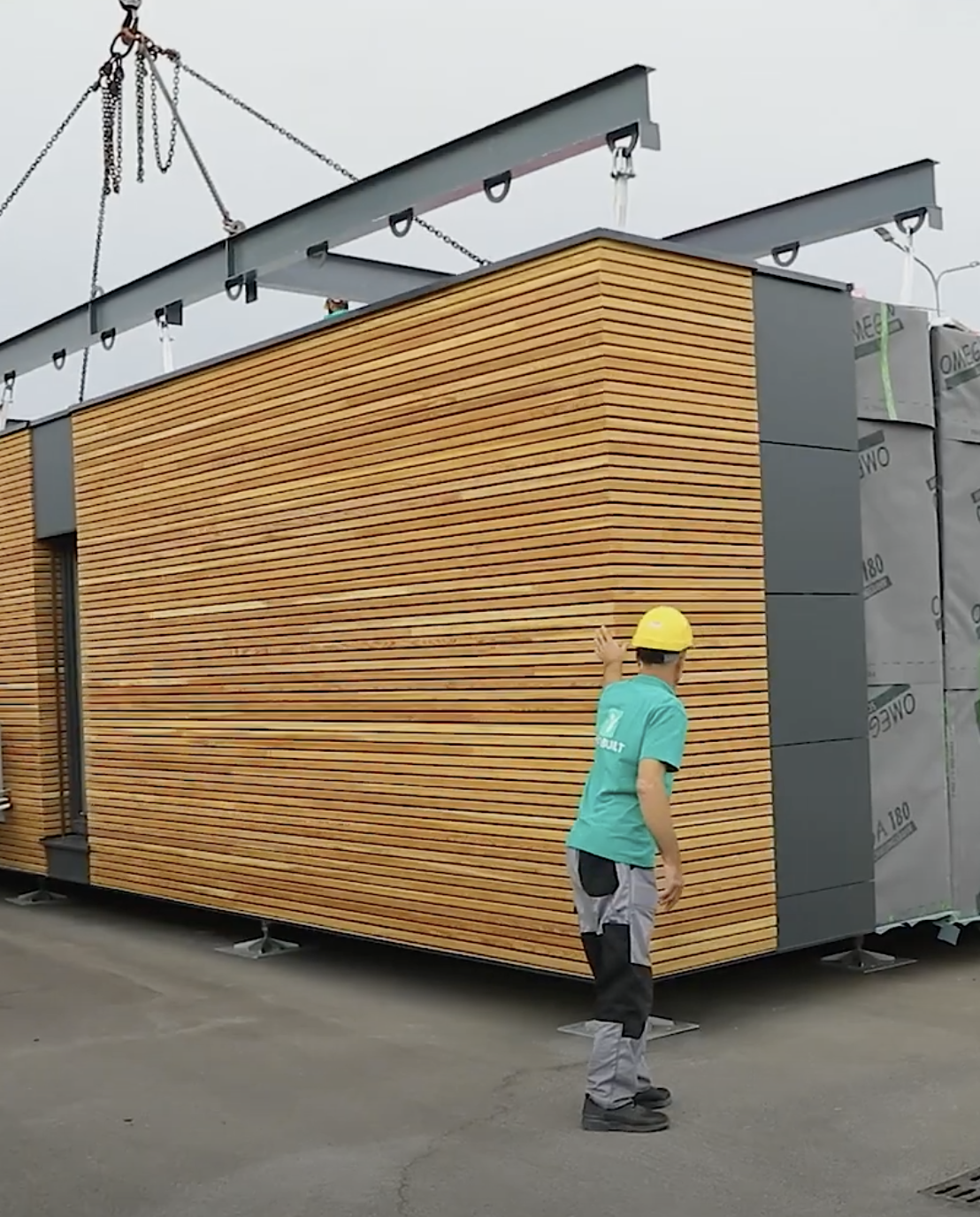Insta - Cube House - Aufbau - GL-Projects - Kay Linzer
